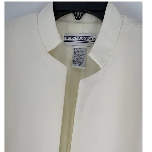 Jessica Howard Vintage Suit Jacket Women's Size 14 Lined Blazer With Tank Top - Picture 7 of 10